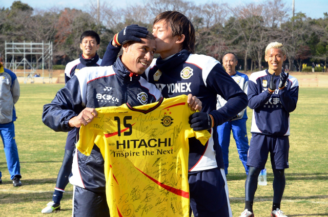 柏]日立台に別れを告げるジョルジ・ワグネル「みなさんへの感謝の