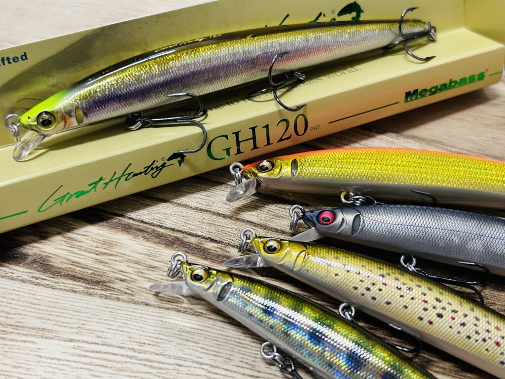 Megabass 新作ルアー】GH95/GH110/GH120待望のトラウトルアーが入荷