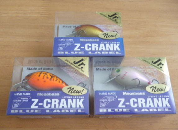 Megabass Z-CRANK Jr. BLUE LABEL BALSA MODEL – blueseabass