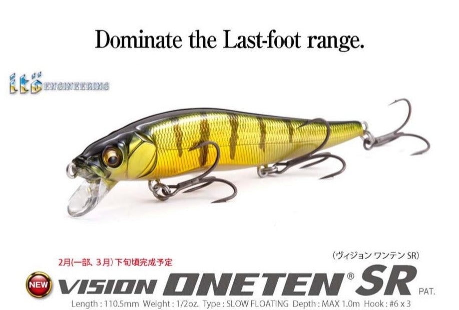 Megabass VISION ONETEN SR – blueseabass