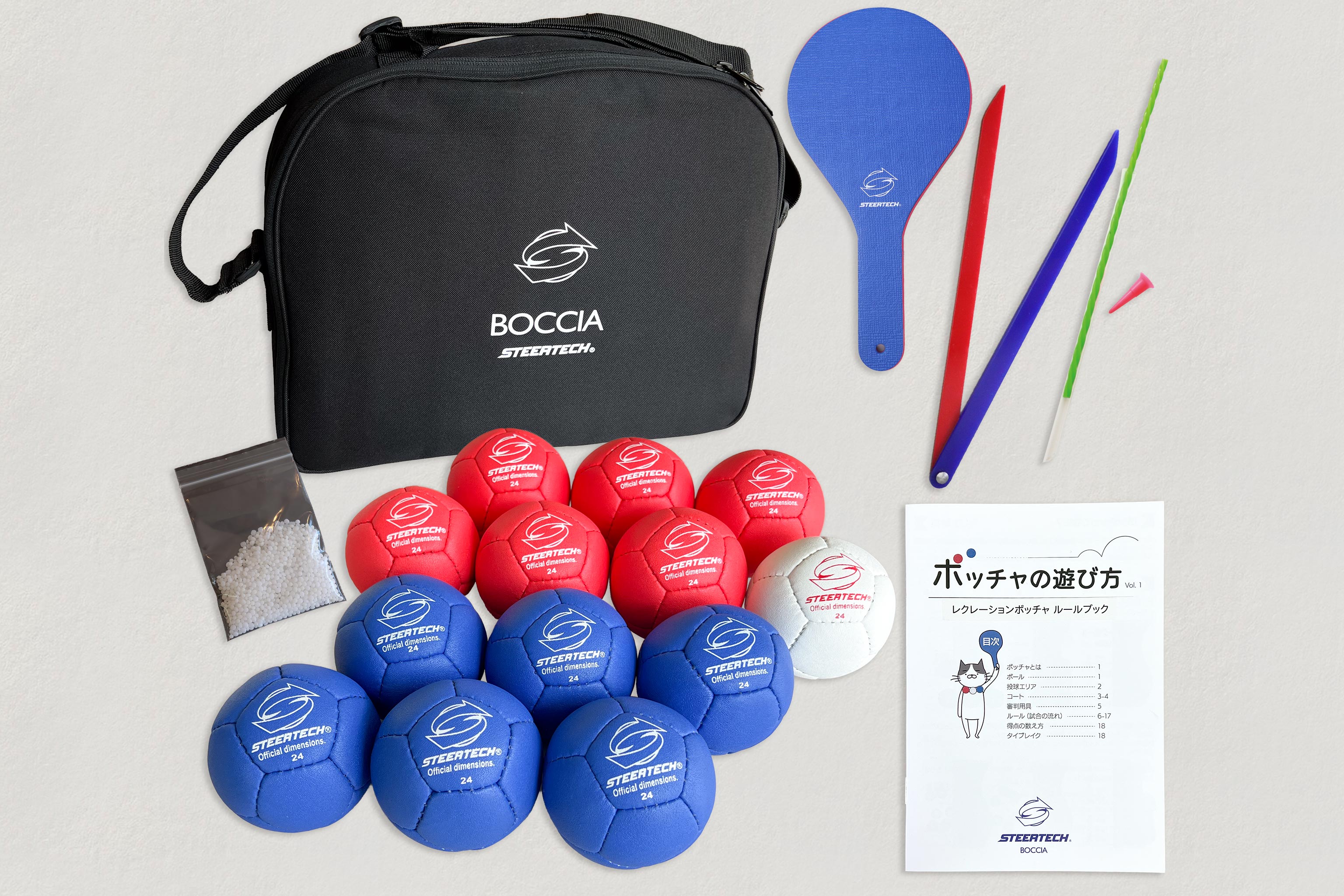 BASIC】ボッチャセット – Steertech Boccia