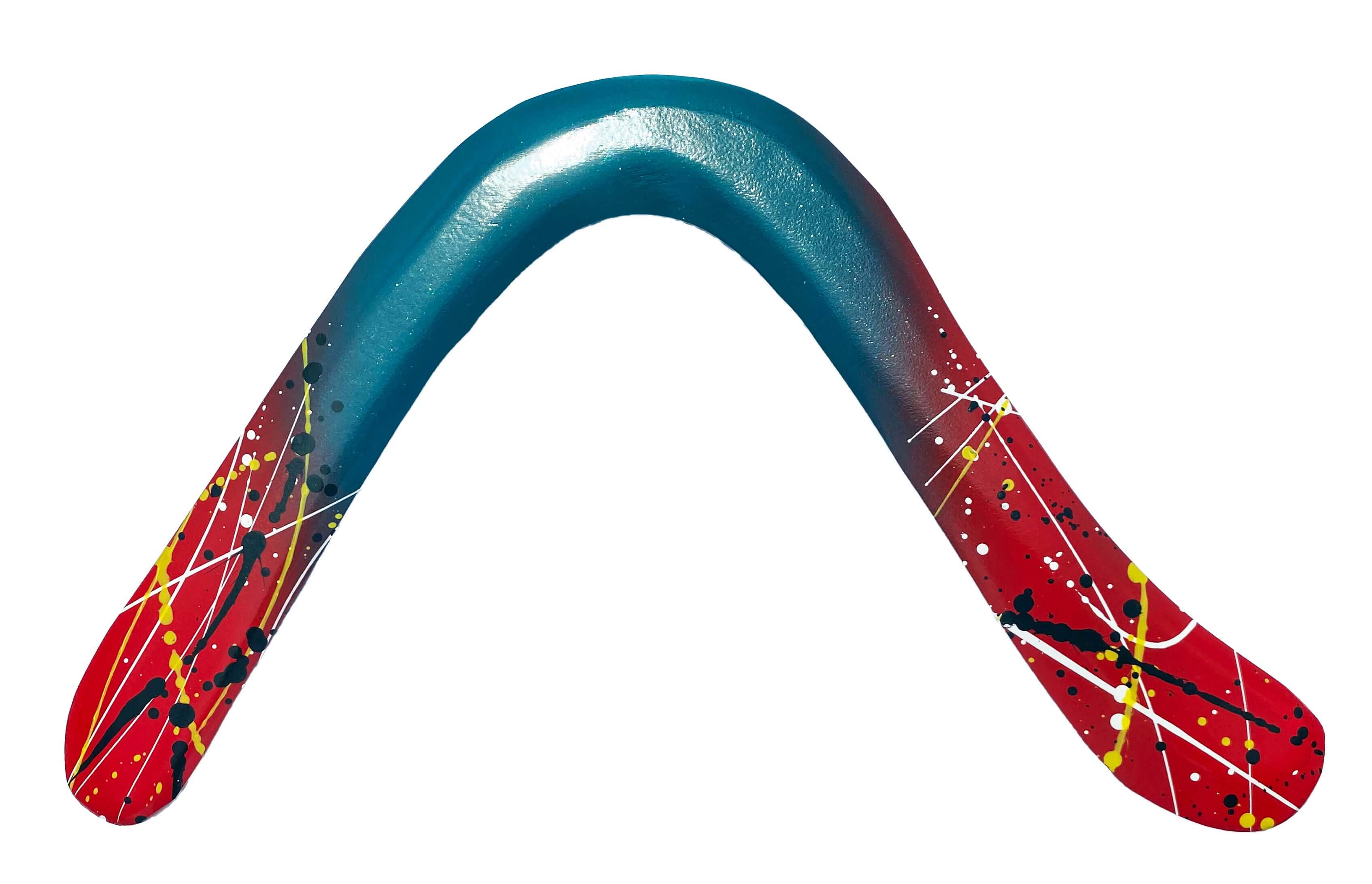 Lazy Hook Boomerangs - Hand crafted wooden boomerang - 45-50 yard