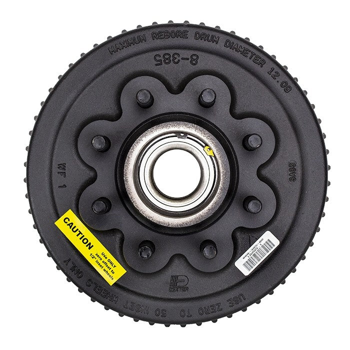 008-385-80 Genuine Dexter Nev-R-Lube Hub/Drum 8 Lug, 7K, 12x2
