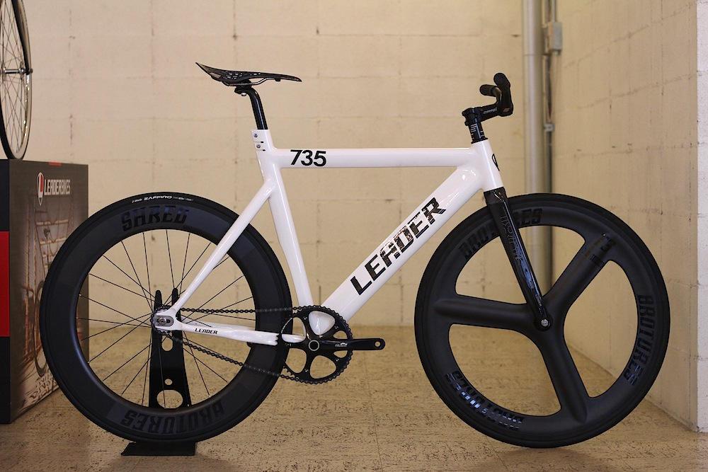 LEADER BIKES 735TR WHITE CRAZY CUSTOM PARTⅡ. | ブローチャーズ