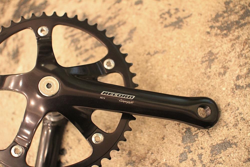 CAMPAGNOLO RECORD PISTA BLACK Crank Set | ブローチャーズ