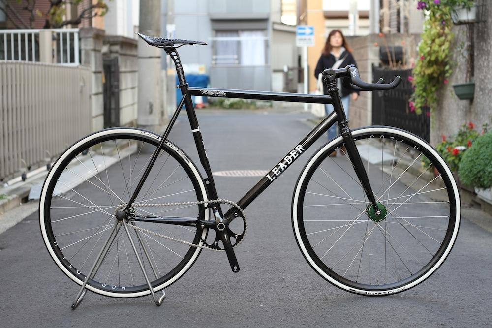 LEADER BIKE 722 HERITAGE LO BLACK&GREEN | ブローチャーズ