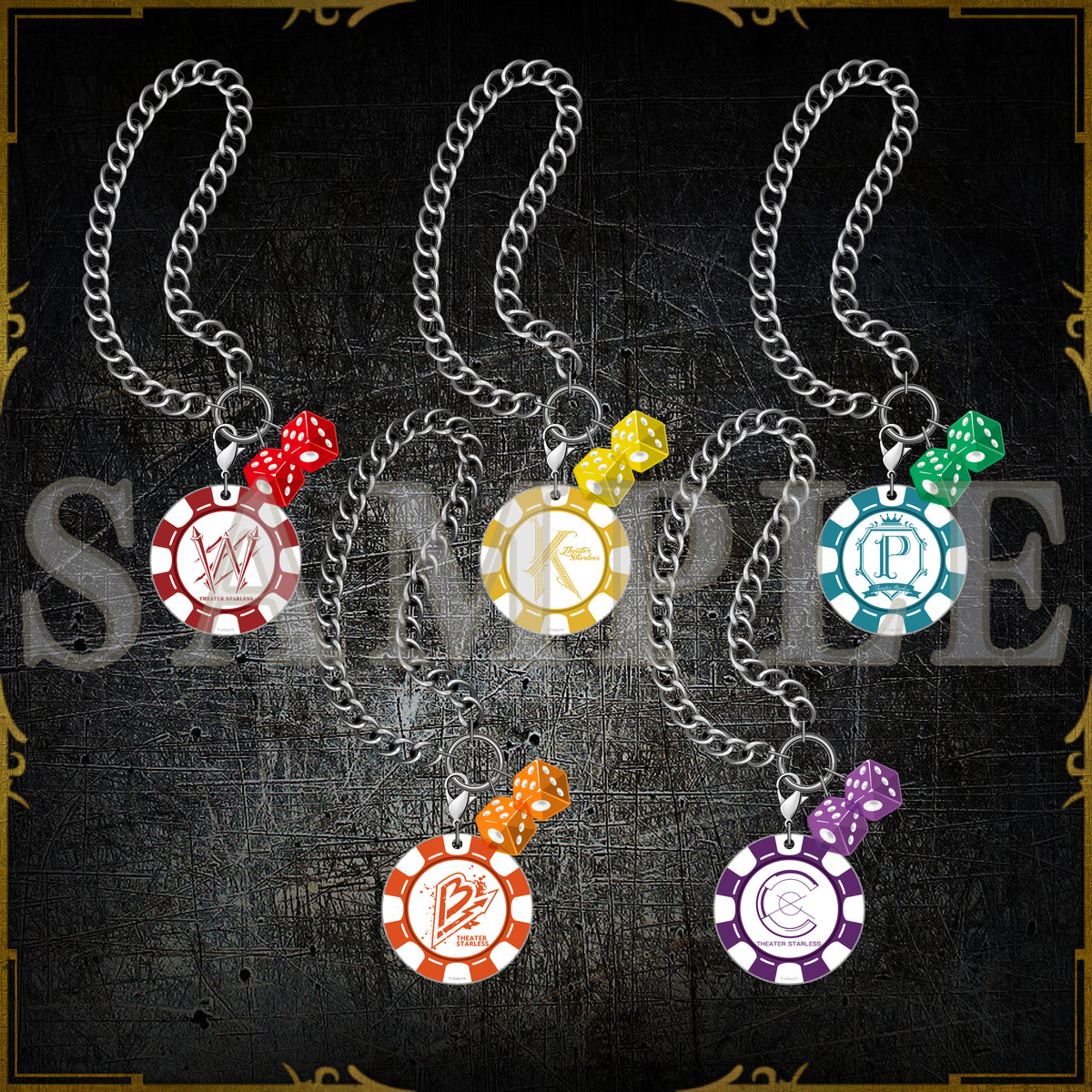 AGF2025 スマホストラップ – ブラックスター -Theater Starless