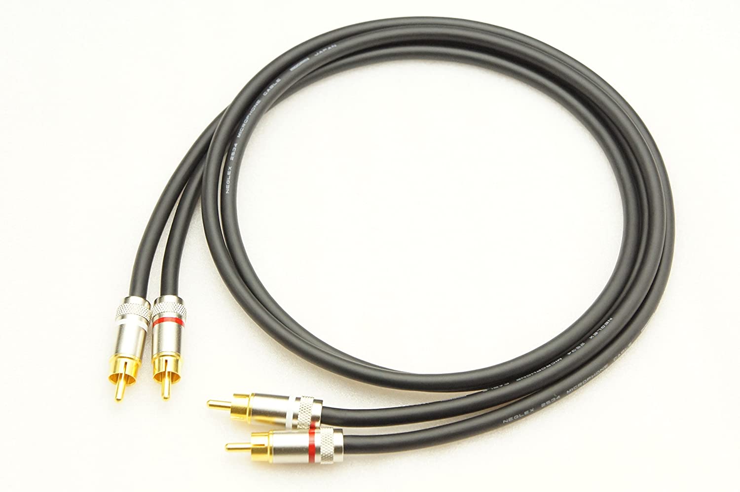 MOGAMI 2534 RCA ケーブル (MOGAMI 7551) 2本セット