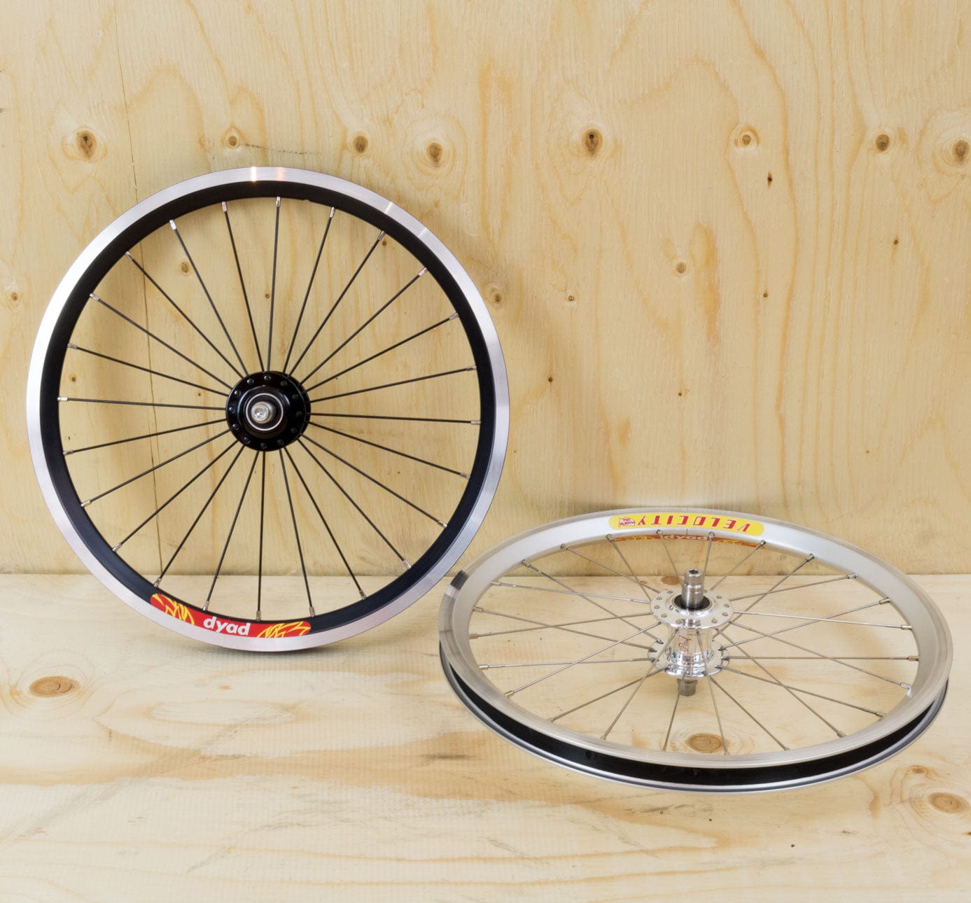 Phil Wood x Velocity Brompton Front Wheel - Ultra Low Drag