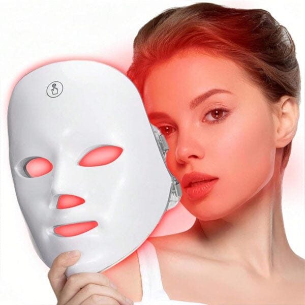 7-in-1 LED Light Therapy Wireless Face Mask – Showcase