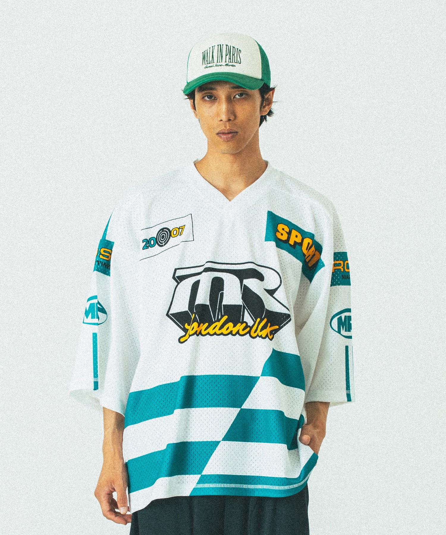 MARTINE ROSE/マーティン ローズ/OVERSIZED FOOTBALL TOP129JT1