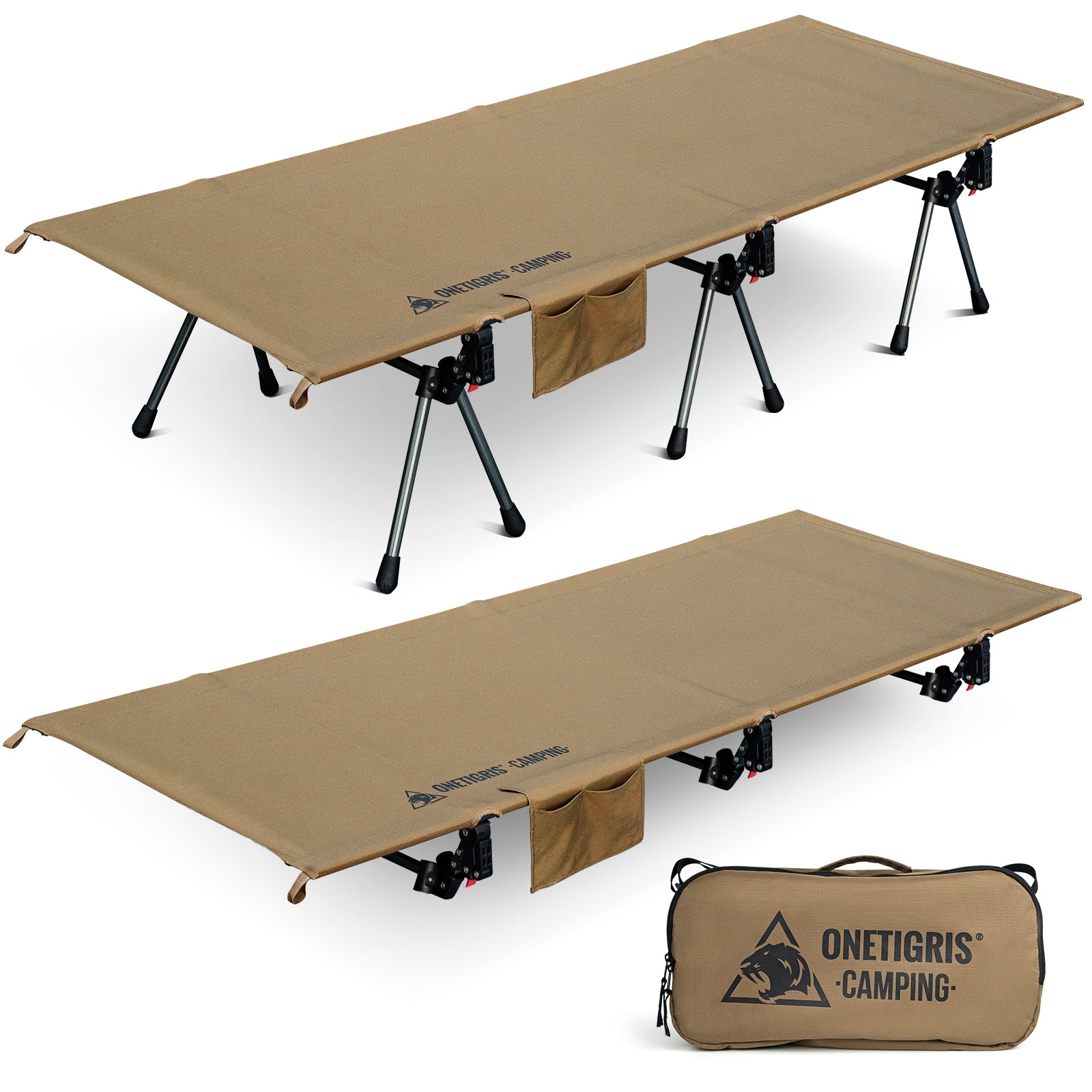 ポータブルキャンプ用コット – OneTigris Camping