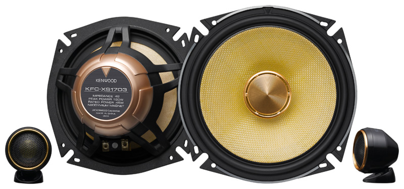 ケンウッド、ハイレゾ音源対応で「高剛性グラスファイバー振動板」採用