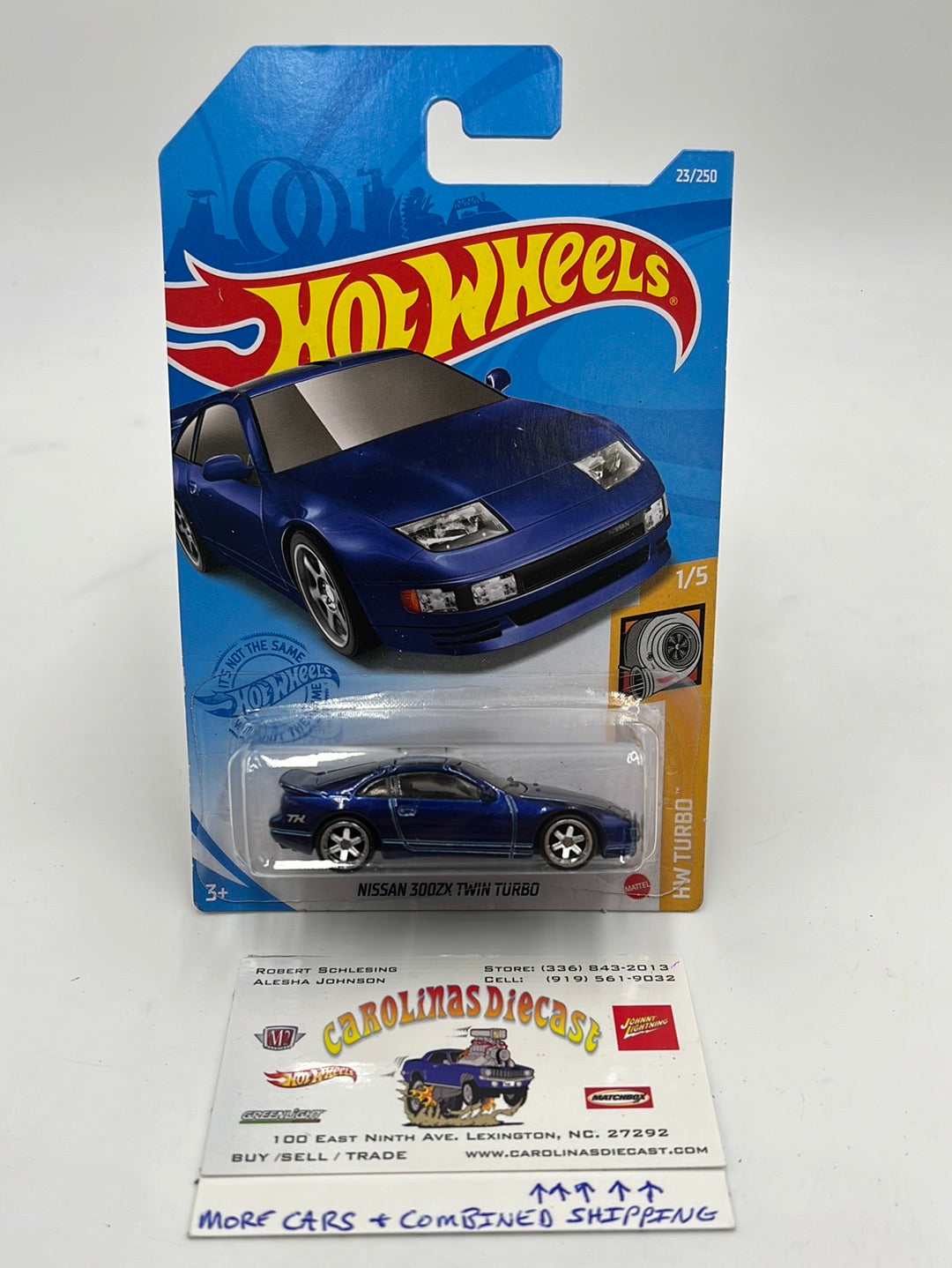 Hot Wheels 2021 Super Treasure Hunt Nissan 30ZX Twin Turbo #23 w
