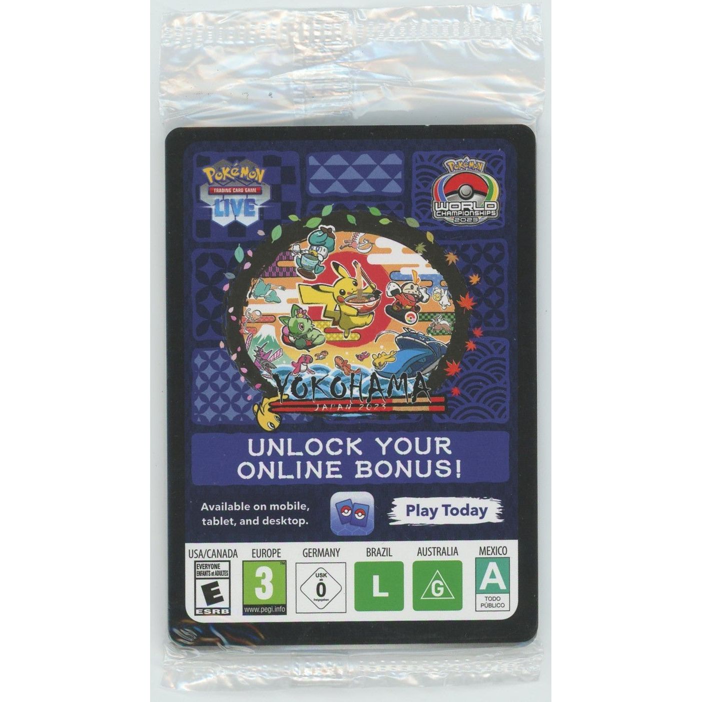 未開封】 【管理2231】 WCS2023 横浜限定プロモ [パラダイスリゾート