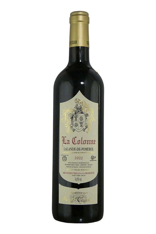 Chateau la Colonne Lalande de Pomerol Kosher (Mevushal) -2022