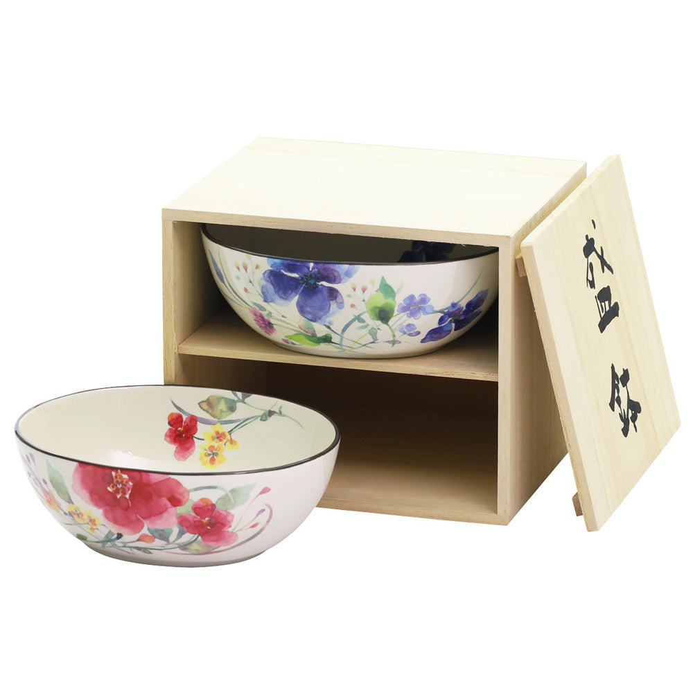 花水彩 組盛鉢(01798) – 株式会社 セラミック藍