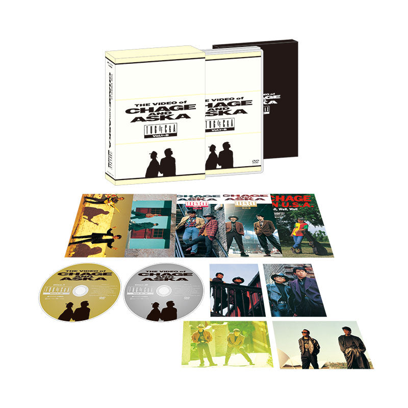 DVD］THE VIDEO of CHAGE and ASKA TUG OF C&A Vol.1～5（初回製造限定