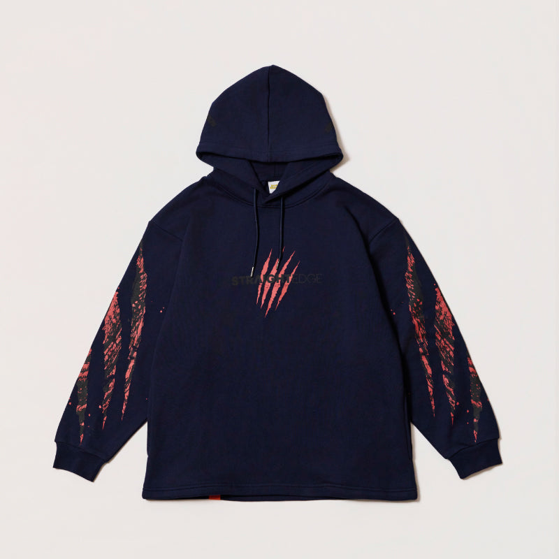 販売完了】【sXe x BAND SAURUS Hoodie】Eye of the REX & Slash