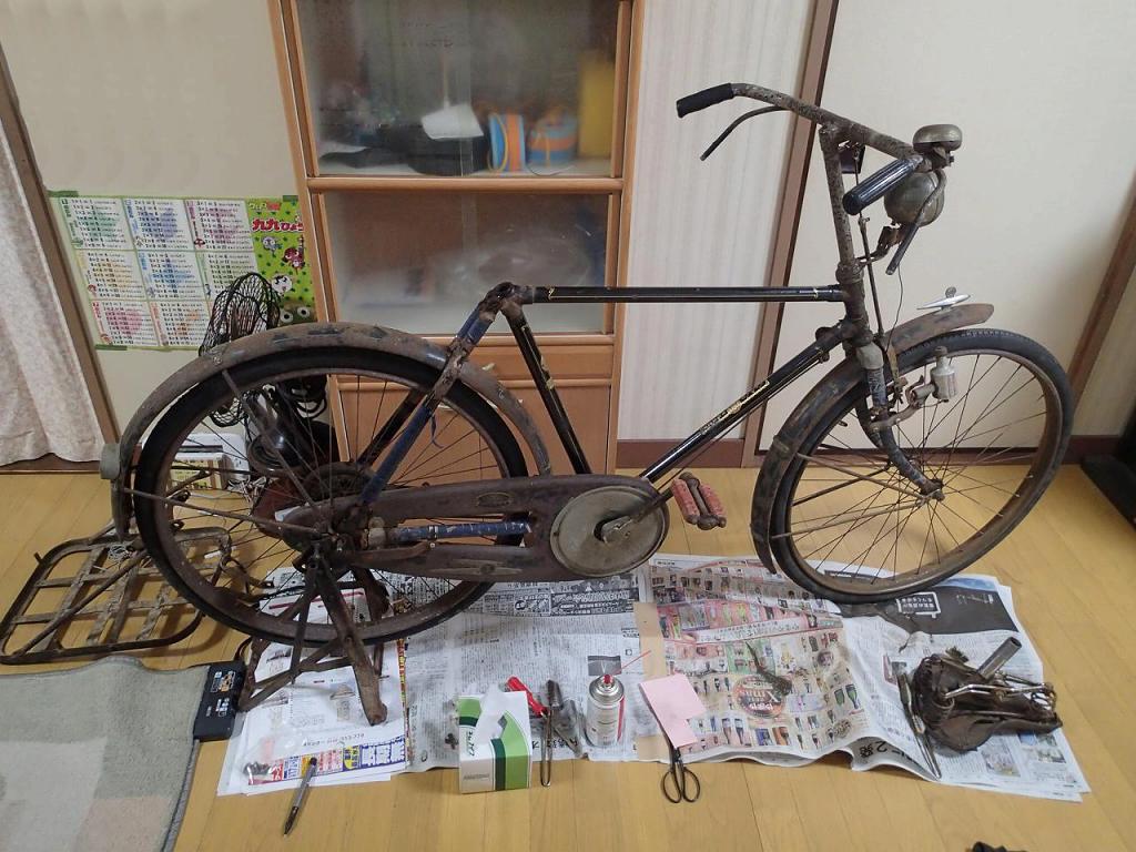 山口自転車マルワイ號（①プロジェクトの選択）: 昭和自転車 Vintage