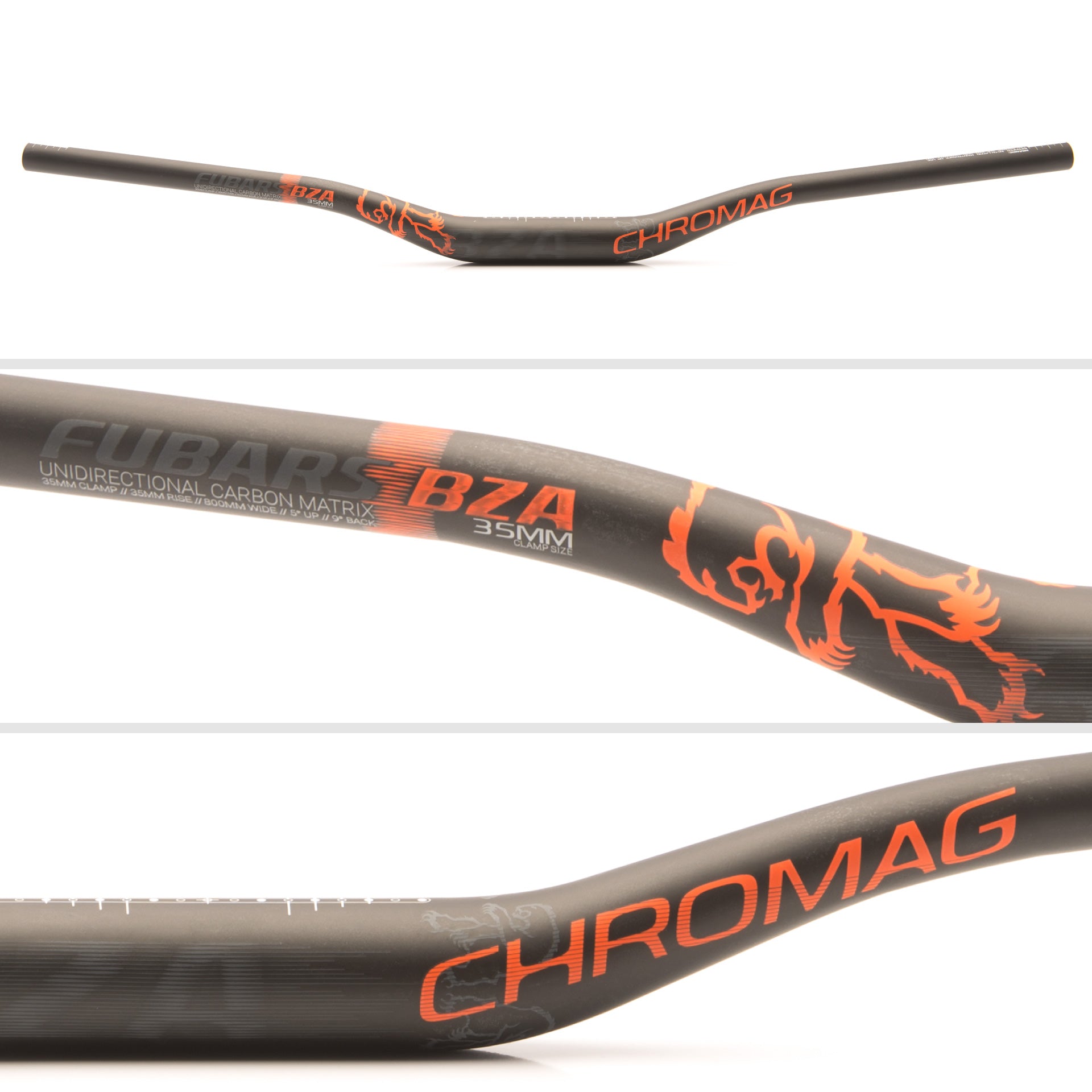 BZA 35mm Carbon MTB Bars: Lightweight & Strong Handlebars