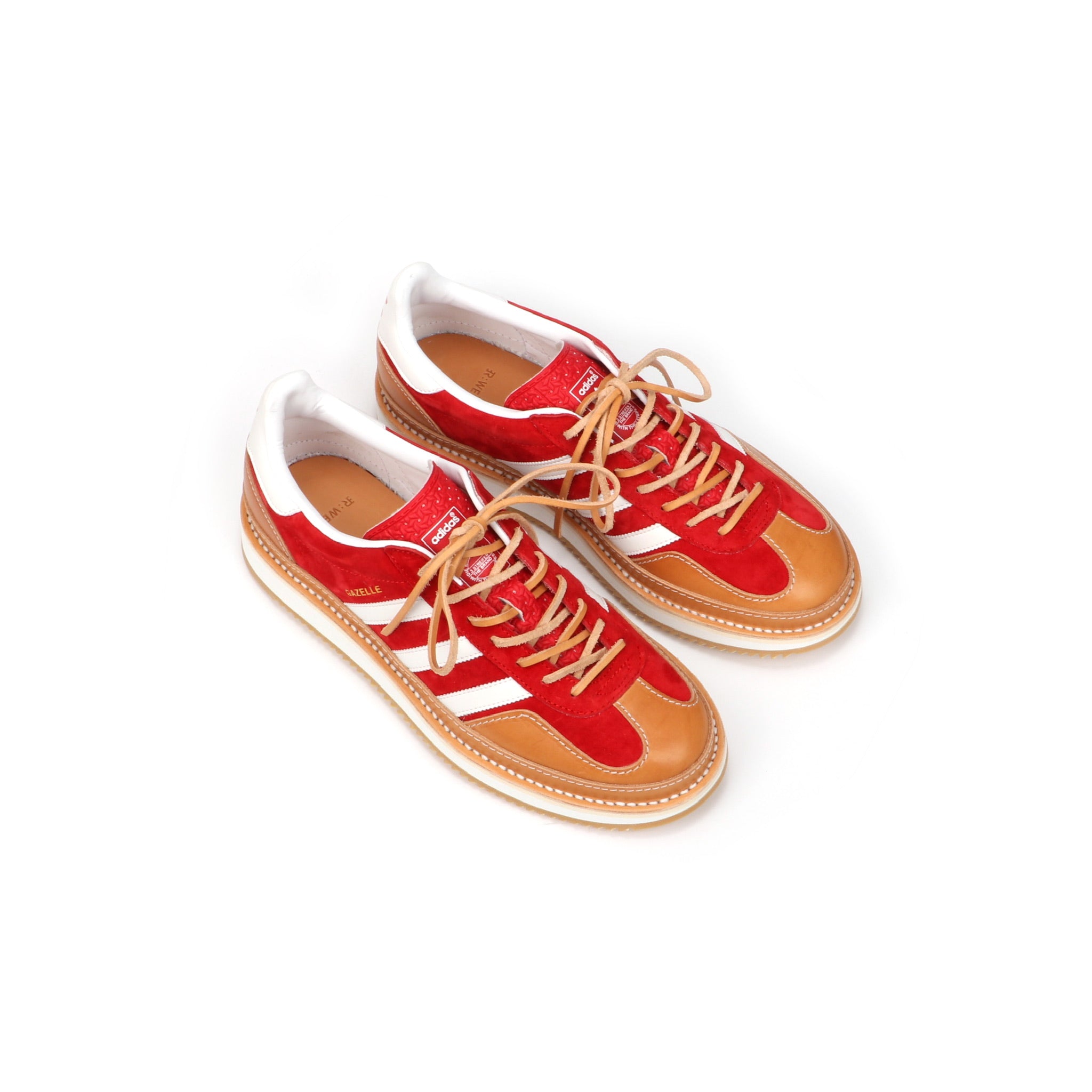 Up-cycled Gazelle with @vibram mini ripple sole – cobbler bushwick co.