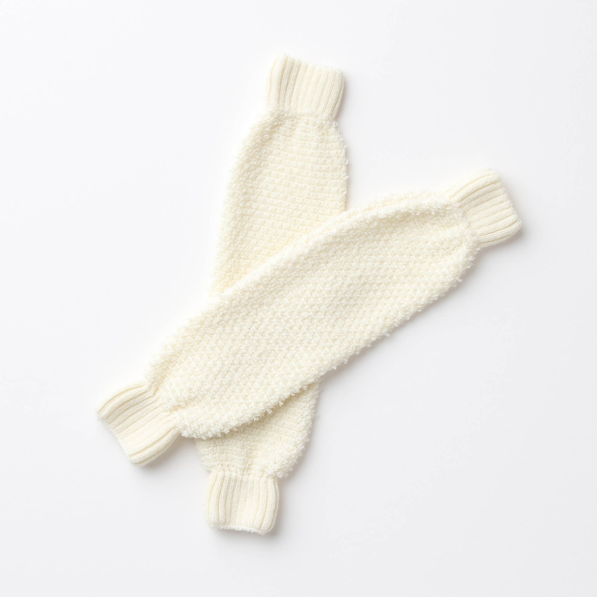 ウインザーオパールレッグウォーマー（オフ白）