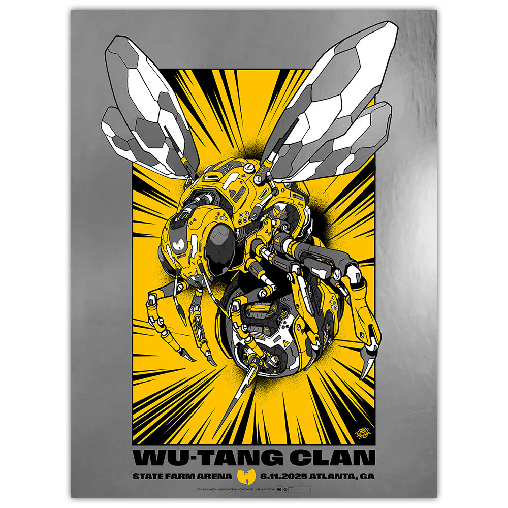 Wu-Tang Clan Atlanta June 11, 2025 (Silver Foil Edition)