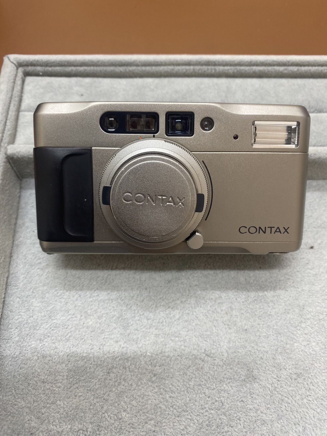 CONTAX T VS III フィルムカメラ シルバー 京セラ CONTAX TVS III