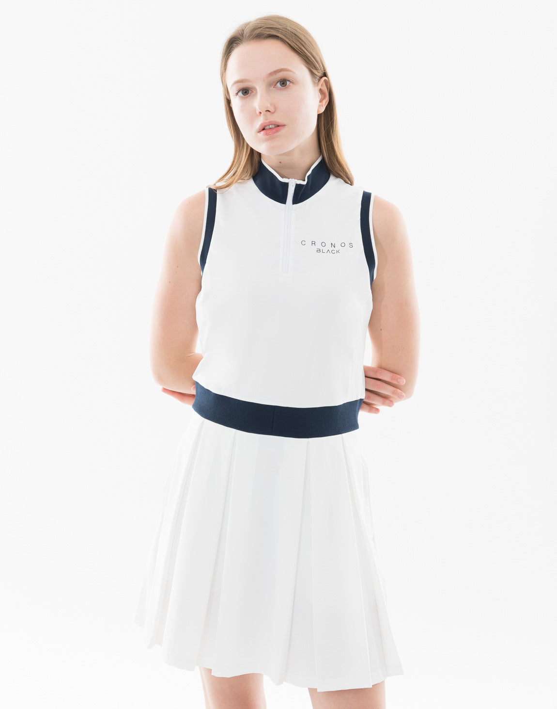 CRONOS BLACK WOMAN Motion Fit Onepiece【WHITE】