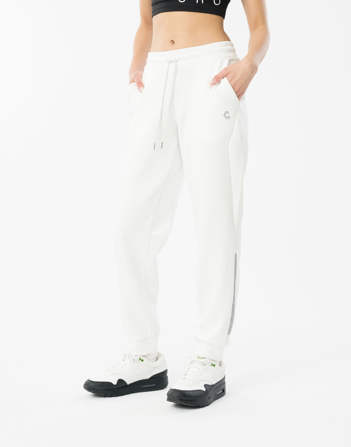 CRONOS WOMEN BoxFit Pants【WHITE】