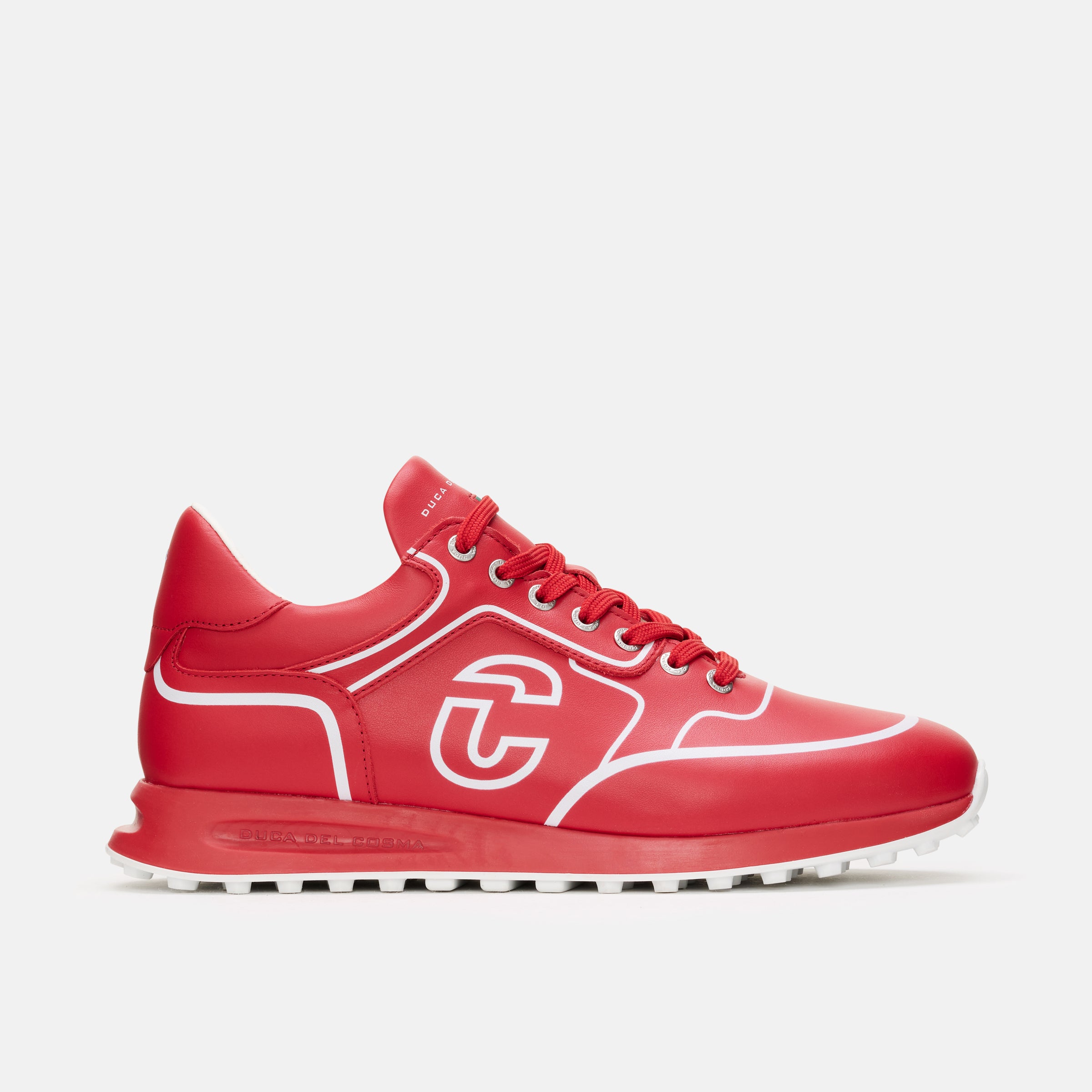 Flyer - Mens Red Golf Shoes – Duca del Cosma US