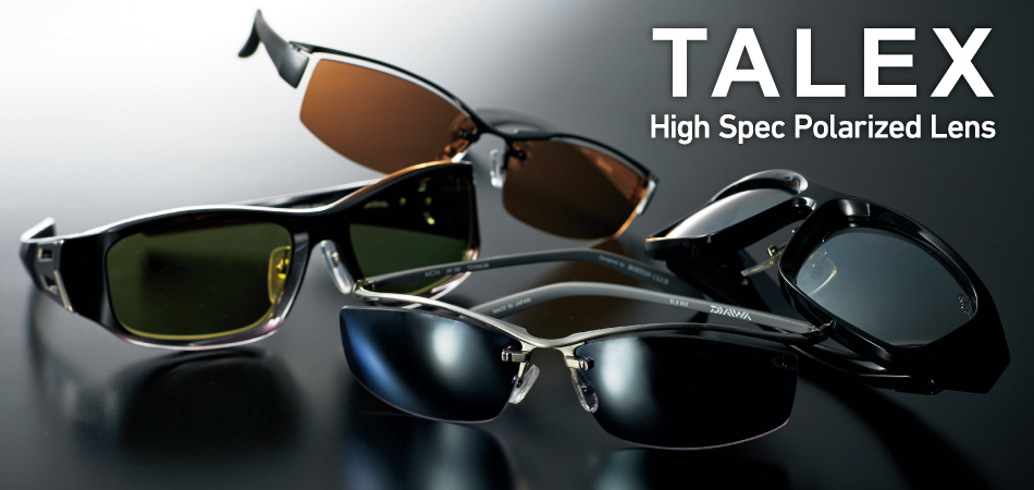 ボトムも丸見え？ 偏光グラス：TLX005 ラスターオレンジ - DAIWA TROUT