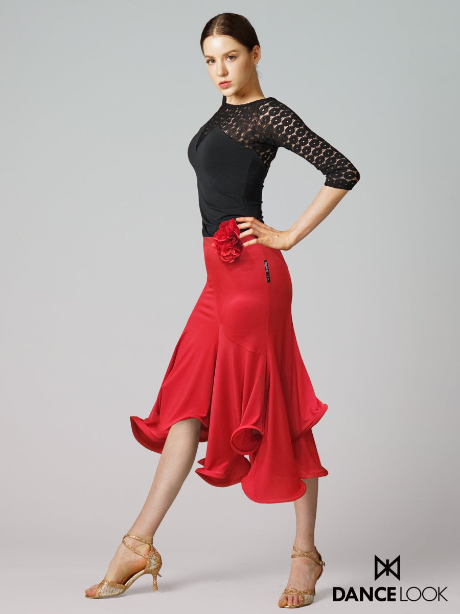 DANCE LOOK ダンスルック】 レディース ヴォーグ ラテンスカート