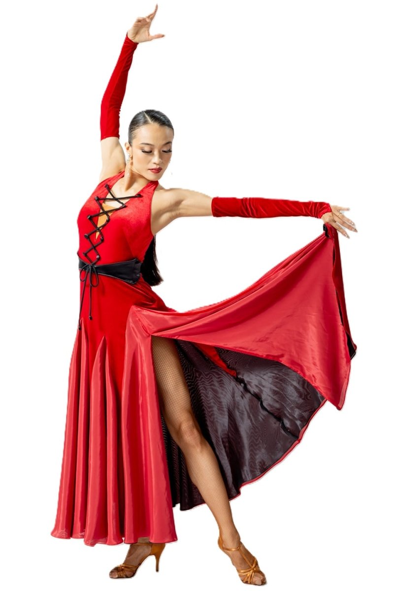 TAKA DANCE タカダンス】パソドレス 3L-00167｜社交ダンス ラテン