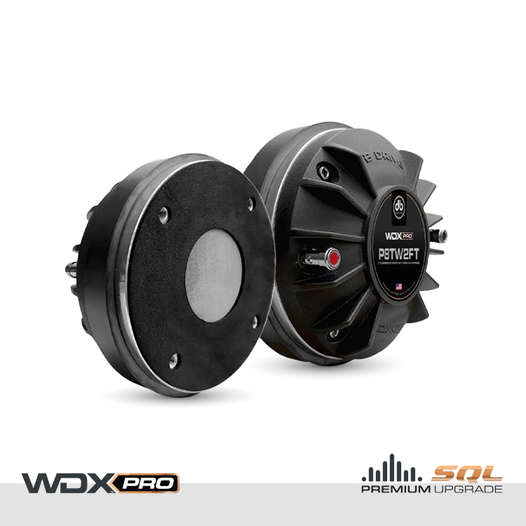 P8TW2FT : WDX PRO 2 in. Titanium Dome Compression Driver – DB Drive