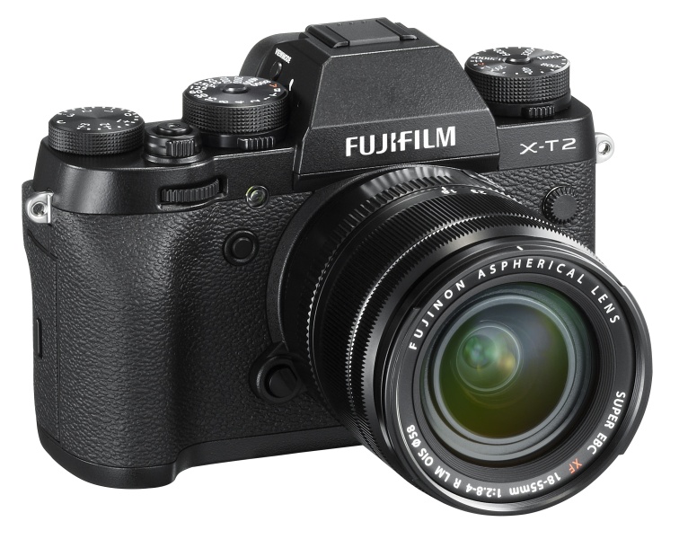 富士フイルム、動体追従性を高めたミラーレスカメラ「FUJIFILM X-T2