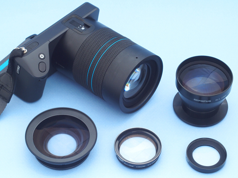 切り貼りデジカメ実験室：LYTRO ILLUMの不満をコンバージョンレンズで