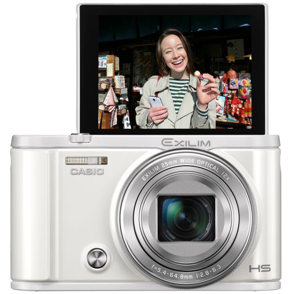カシオ、スマホと常時接続する「EXILIM EX-ZR3100」 - デジカメ Watch