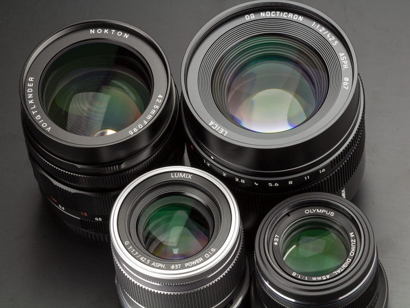 特別企画：マイクロフォーサーズの大口径中望遠レンズを一気撮り