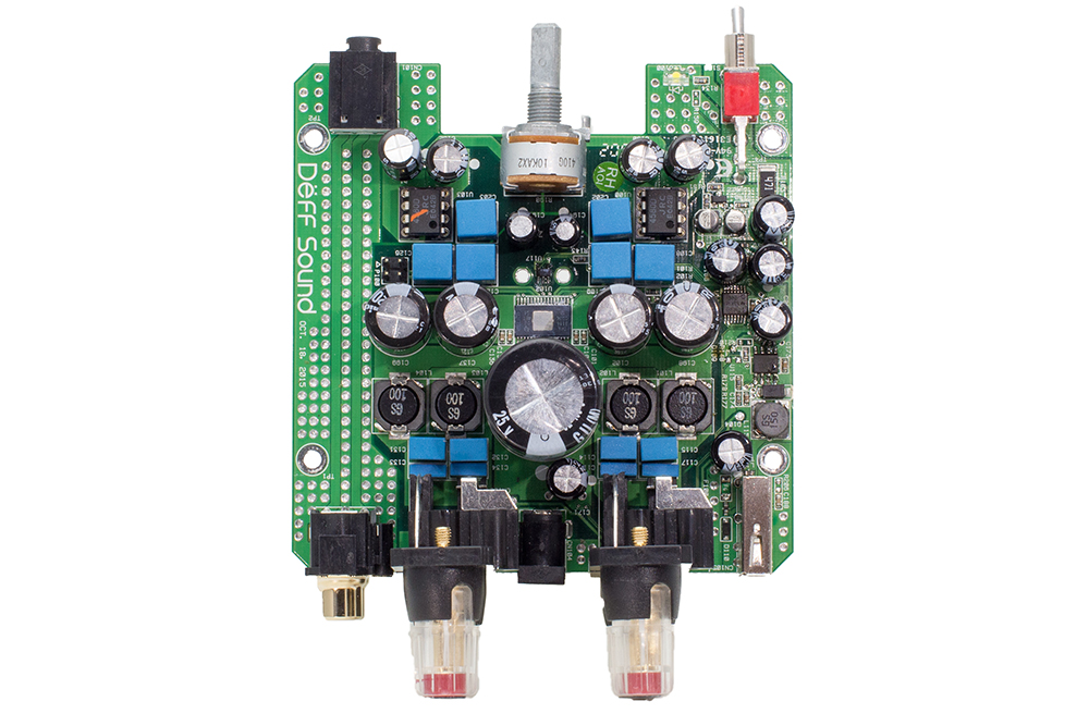 ハイレゾ対応のコンパクトパワーアンプ「DDA-AMP1」を発売。アルミ製