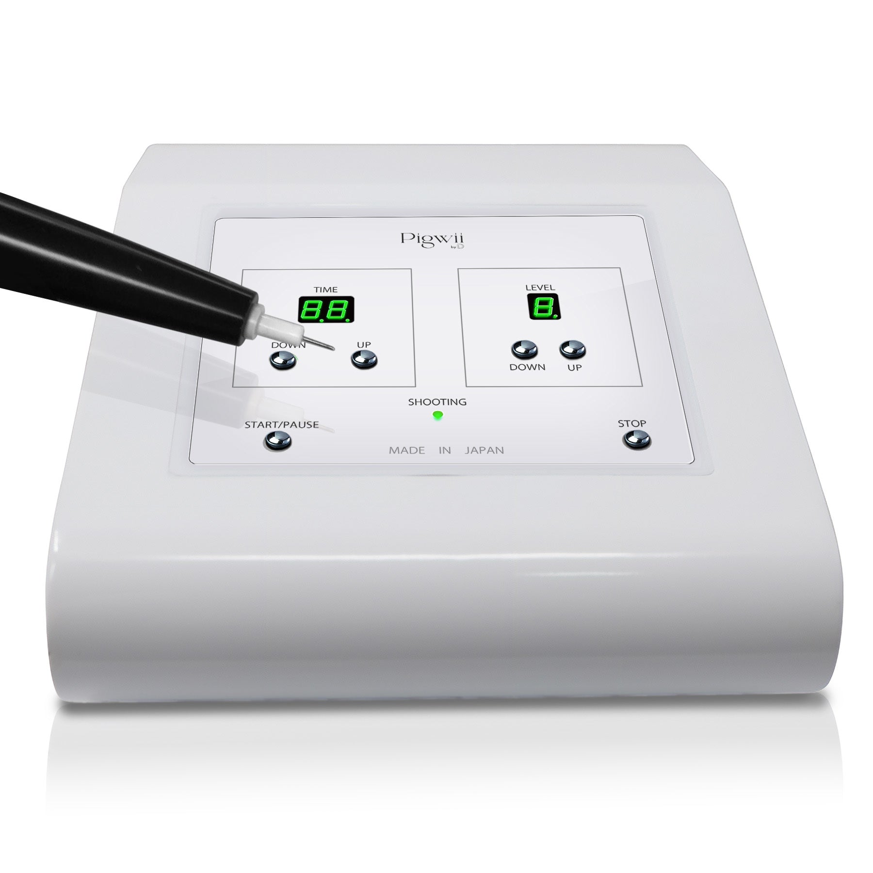 大好評！初回生産完売につき増産！！【国産】低周波シミケアペンPigwii