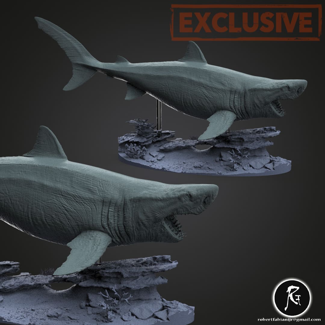 Otodus megalodon – Dinosauria Creatures