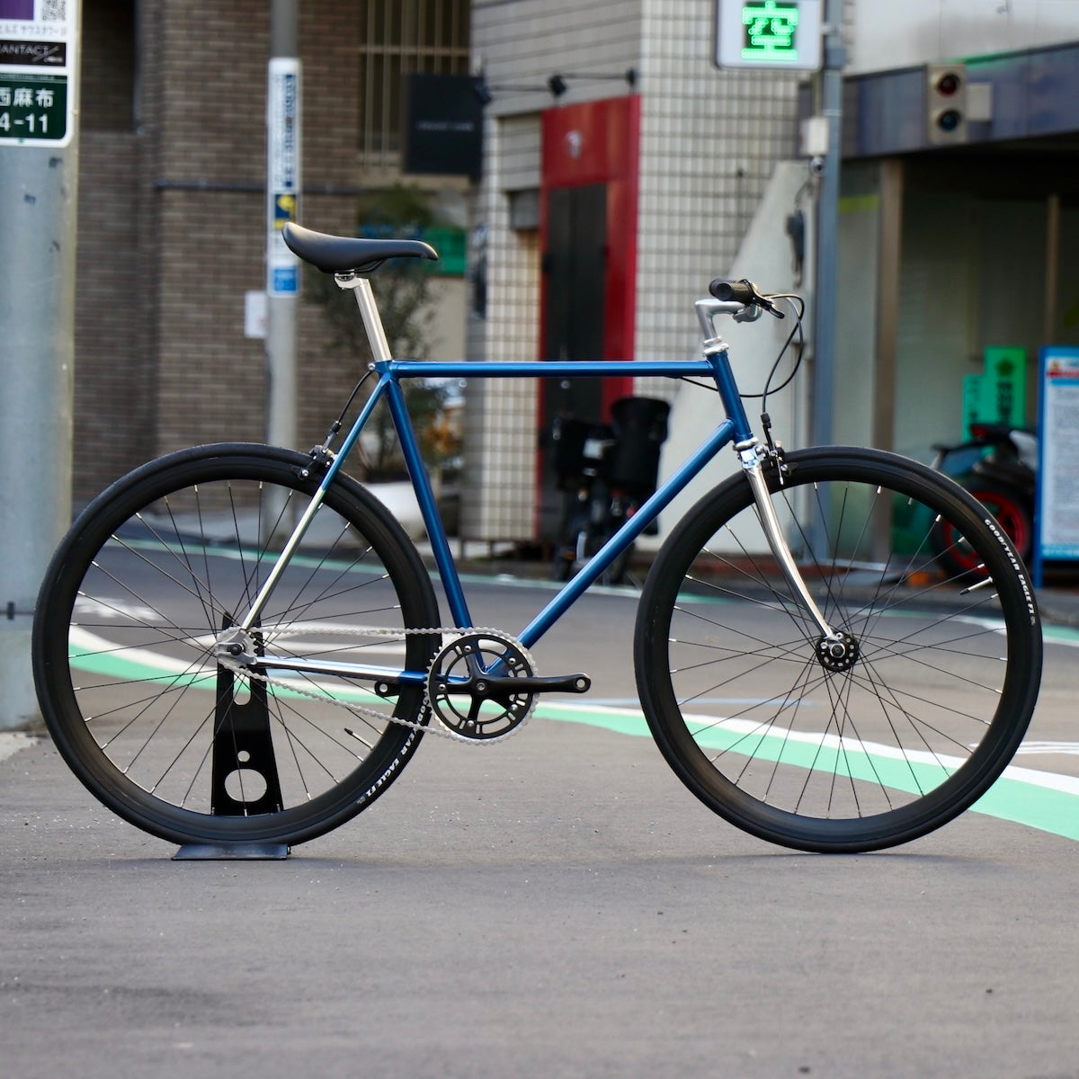 CARTELBIKES LUG FRAME BLUE COMPLETE BIKE – CARTELBIKES/DINER