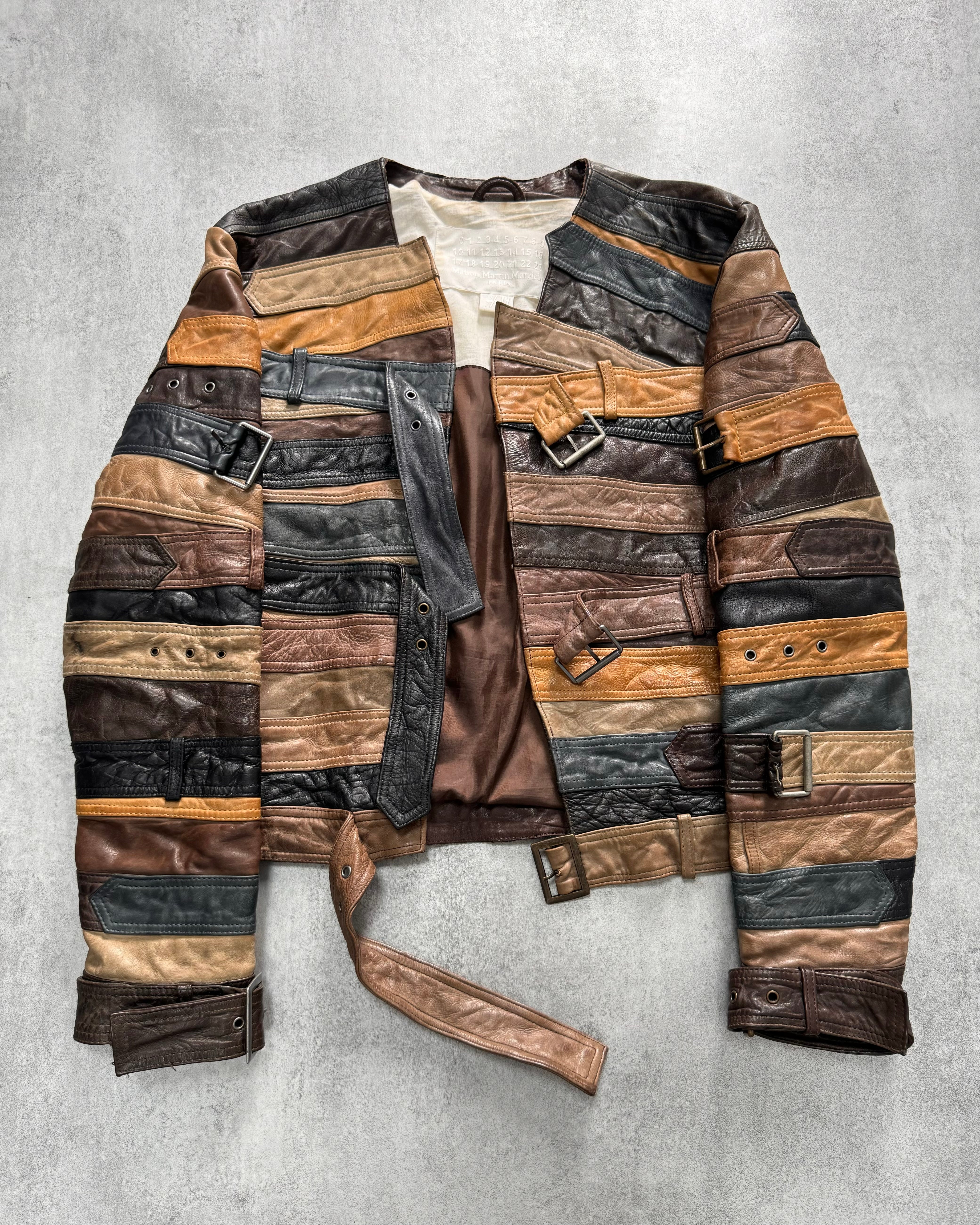 メゾン マルタン マルジェラ x H&M レザーベルト バイカー