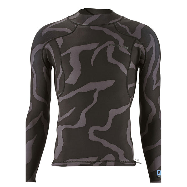 Patagonia Men's R1 Lite Yulex Long-Sleeved Top - Tiger Tracks Camo