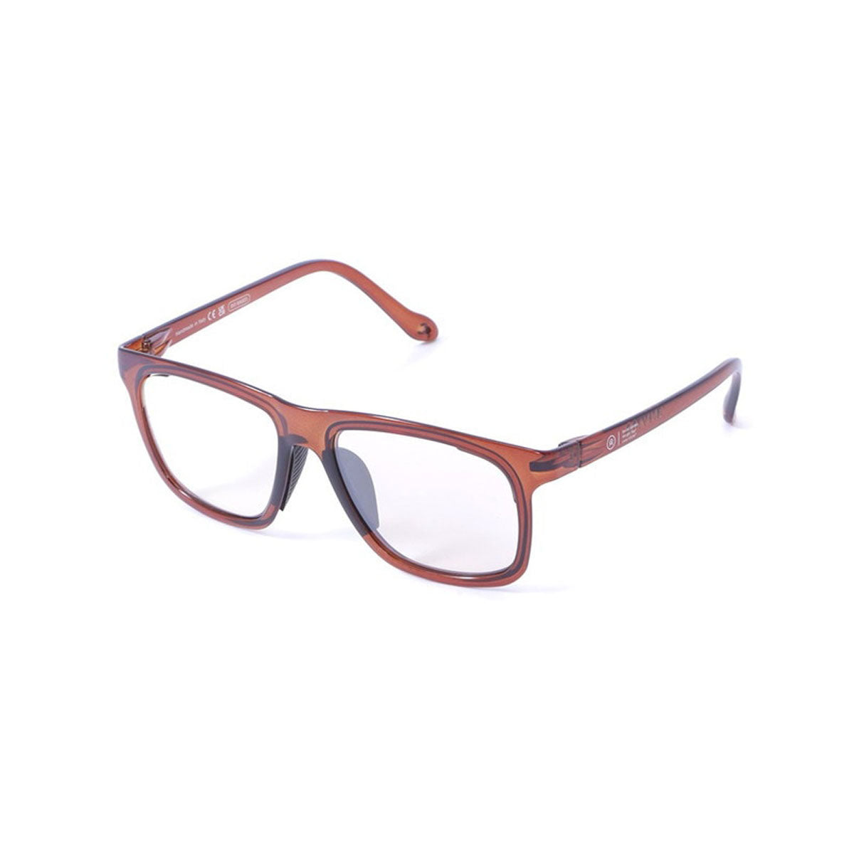 ALBA OPTICS - ANVMA VZUM F-LENS RKT( BRN GLOSSY*RKT) – downbeat