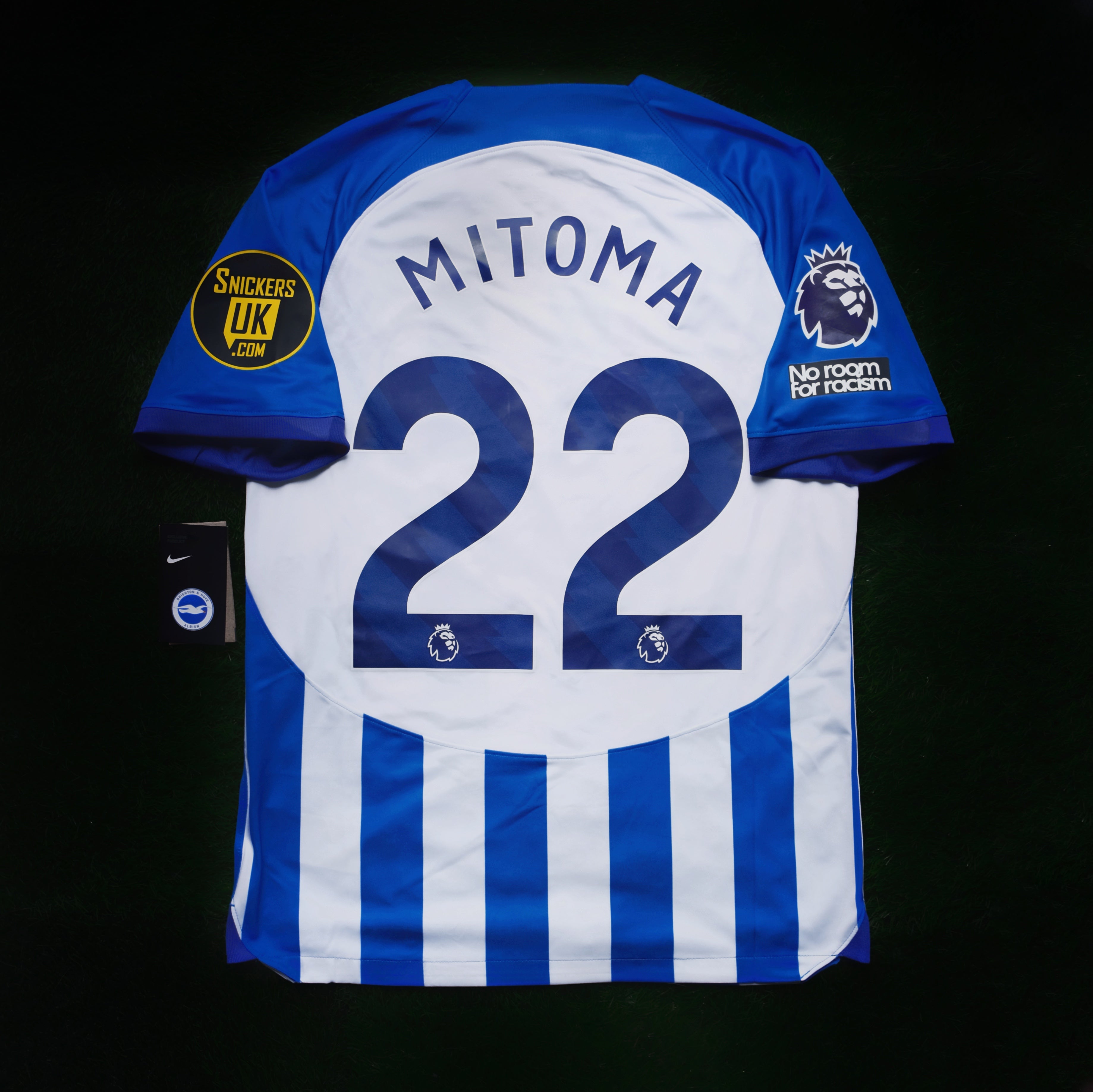 2023/24 Brighton #22 MITOMA EPL Home Jersey – Double Kick Football