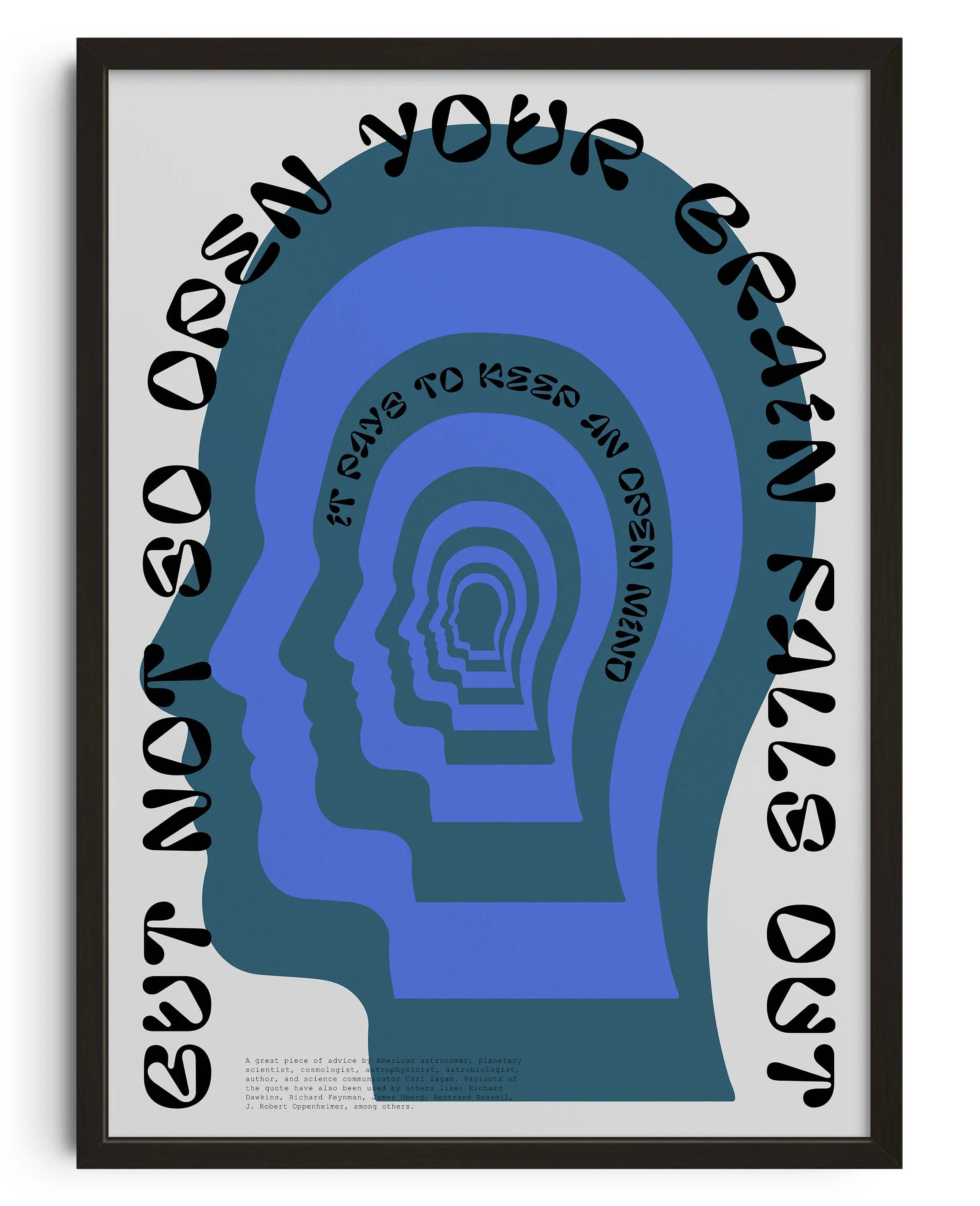 Open Mind - UNFRAMED - Print by John Schulisch | DROOL Art