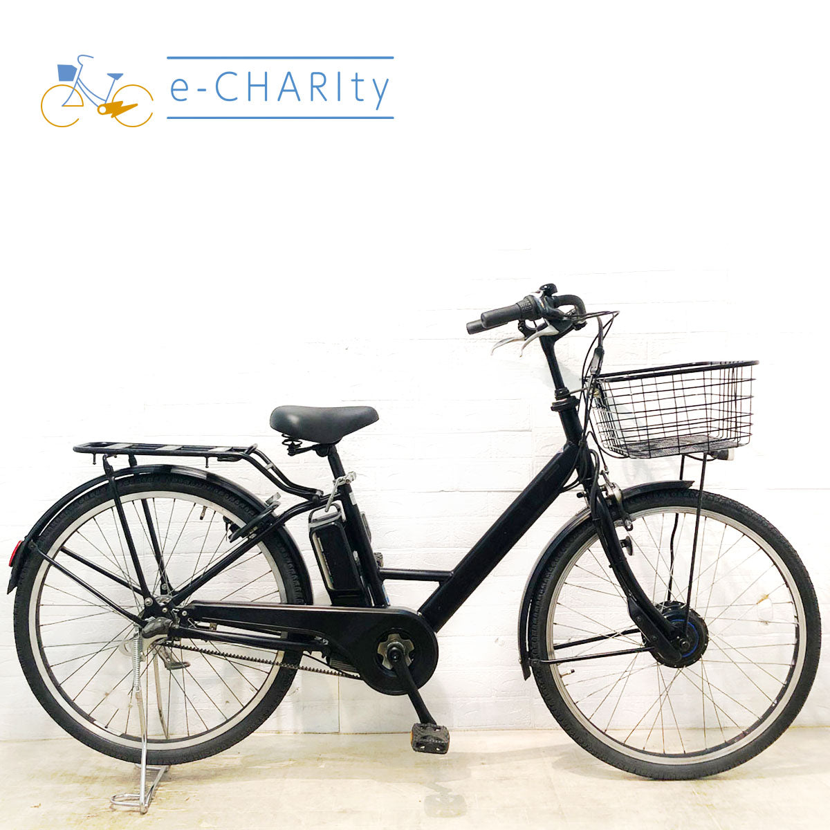 中古電動自転車 ブリヂストン ステップクルーズ e ブラック 26インチ